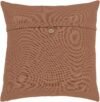 Randolph Clay Button Throw Pillow